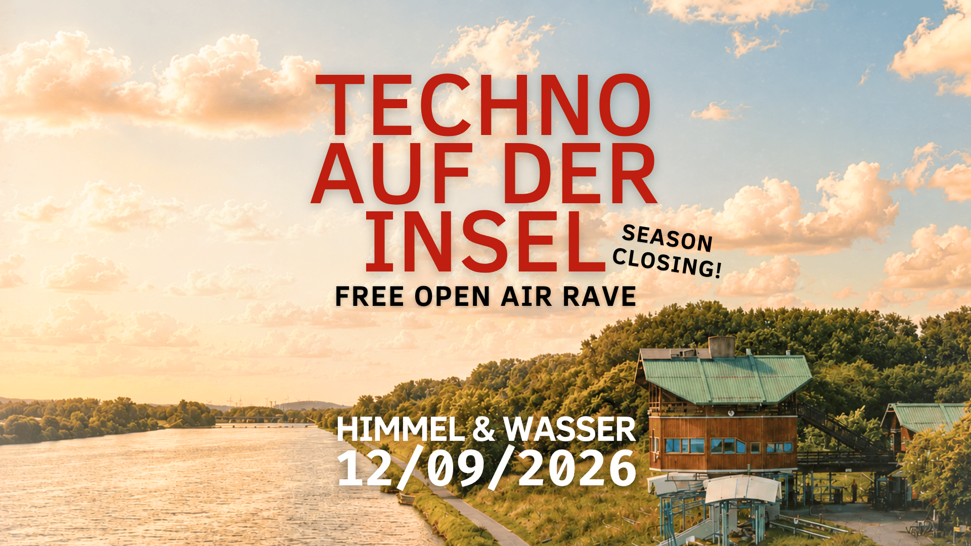 TECHNO AUF DER INSEL - FREE OPEN AIR RAVE - Season Closing