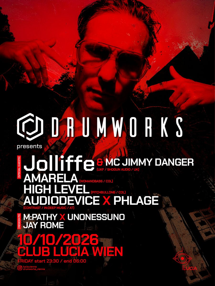 Drumworks presents Jolliffe (Shogun Audio / UKF - UK)