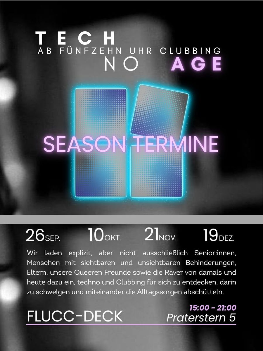 techNOage, from three o`clock Clubbing